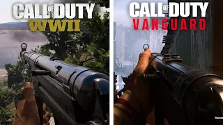 Call of Duty Vanguard vs Call of Duty WW2 - Weapons Comparison