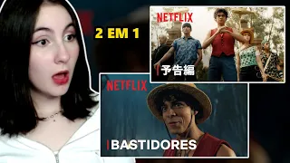REACT ONE PIECE: A Série | Por dentro da história | Netflix E ONE PIECE DUBLADO EM JAPONÊS