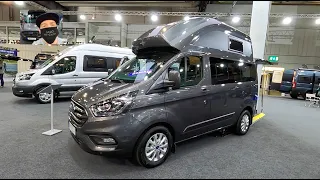 WESTFALIA  NUGGET FORD TRANSIT CUSTOM RV CAMPER VAN NEW MODEL WALKAROUND AND INTERIOR