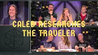 Caleb Researches the Traveler