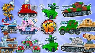 ALL 7 RARE TANKS and ABILITY DRONE in ADVENTURE MODE - Hills of Steel