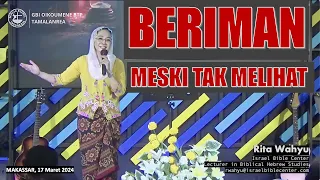 BERIMAN MESKI TAK MELIHAT