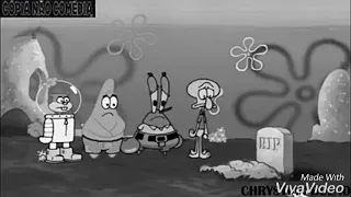 adeus bob esponja discanse em paz vc sempre estara nos nossos corações 😢😢😢😢😭