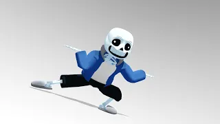 【MMD Oat Thailand】Sans has gone mad (Francium)【Sans】