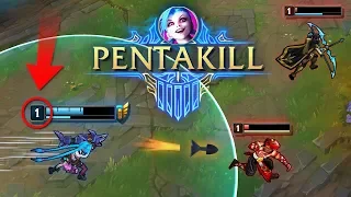 THE ULTIMATE LEVEL 1 MONTAGE - Best Level 1 Pentakills - League of Legends