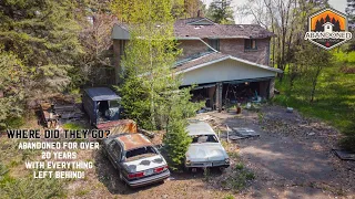 Abandoned for over 20 years! Large house in the woods with everything left behind. Explore #78