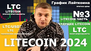 Litecoin 2024 - №3. Litecoin - прогноз Litecoin - обзор и анализ Лайткоина! #ltc #litecoin #лайткоин