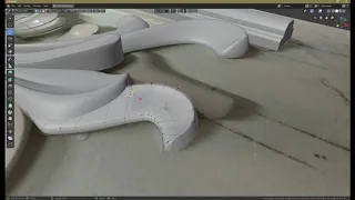 Blender modeling for CNC
