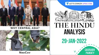 The Hindu Newspaper Editorial Analysis | 29th Jan 2022 | Current Affairs | UPSC CSE | Saurabh Pandey