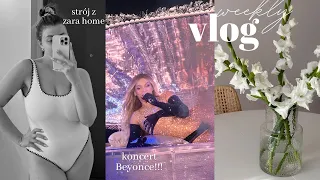 vlog: koncert Beyonce, mini haul i najpiękniejszy strój kąpielowy