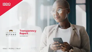 Transparency Report 2023 | BDO