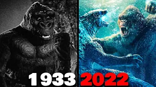 Evolution of King Kong Movies 1933 - 2022