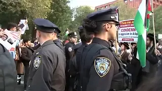 NYPD increases security amid rallies over Israel-Hamas war