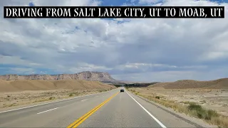 Driving From Salt Lake City, UT To Moab, UT | Salt Lake City To Arches National Park