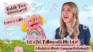 Learning Video for Kids | Toddler Talk | Learn Colors, First Words, Bubbles | 5 Little Ducks Song