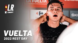 Can Evenepoel Hang On? | Vuelta a España Rest Day 2022 | Lanterne Rouge x Zwift