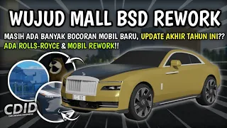 BOCORAN Mall BSD REWORK & Banyak Mobil TERBARU Mendatang CDID UPDATE V1.4!! | CDID Roblox Part 2