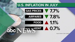 Inflation slows slightly in July as prices increase 8.5% in past year | ABCNL