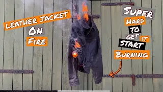 Burning Things: LEATHER JACKET (Burning Stuff)