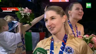 Волейболистки казанской команды «Динамо-Ак Барс» в седьмой раз стали чемпионами России