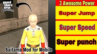 [GTA San Andreas]:- Saitama Mod for Mobile With Power || How To Install || KeastboyGaming ||