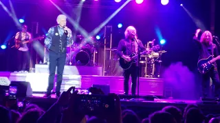 Dennis DeYoung of Styx performing Best of Times at El Paso Downtown Street Festival October 5, 2018