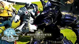 Final Fantasy XIV x Monster Hunter World - Official Collaboration Teaser Trailer | E3 2018