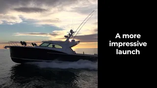 An impressive launch - Join fabrication team at Dickey Boats