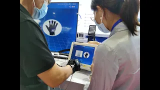 2021ChinaCMEF: stroke hand rehabilitaiton robotic gloves