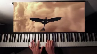 Romantic Flight - How To Train Your Dragon - Piano