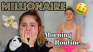 Trying a MILLIONAIRE's Morning Routine... || Ellie Louise