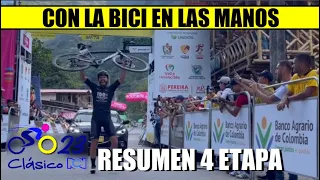 RESUMEN 4 ETAPA CLASICO RCN 2023 TEAM MEDELLIN SORPRENDIDO HOY