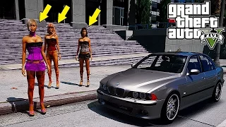 Реальная Жизнь в GTA 5 - ЗНАКОМИМСЯ НА BMW !!! ПЕРВАЯ ДРАКА !!!