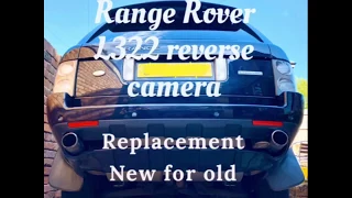 Range Rover reverse cam replace DIY