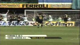 Serie A 1996-1997, day 30 Verona - Juventus 0-2 (Ferrara, Jugovic)