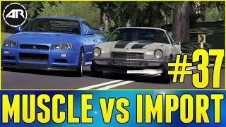 Forza Horizon 3 Let's Play : MUSCLE vs IMPORT!!! (Part 37)