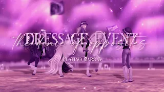 dance of opposites - dressage competition | platino barons