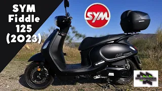 SYM Fiddle 125 (2023) | Probefahrt, Walkaround, Soundcheck, 0 auf 100 km/h (DEUTSCH) | VLOG 422