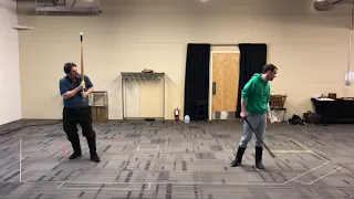 Andy/Mark Sword fight