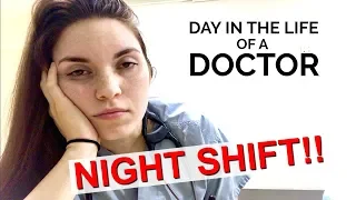 DAY IN THE LIFE OF A DOCTOR: NIGHT SHIFT! (Vlogging in the Hospital)