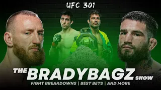 UFC 301 Full Card Best Bets with Sean Brady & Joe Pyfer | Pantoja vs. Erceg | The BradyBagz Show