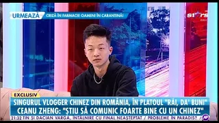 Povestea singurului vlogger chinez din România, Ceanu Zheng