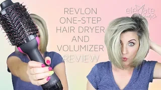 REVLON VOLUMIZING HAIR DRYER 🌟 One-Step Volumizer Hair Dryer (Salon Pro Collection Review)