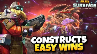 Easiest Win Ever with This Full Construct Engineer Build | Deep Rock Galactic: Survivor