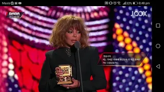 Janet Jackson Win Best Inspiration Awards At MAMA 2018 Hongkong