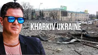 Kharkiv Ukraine, destruction of a city courtesy of the Russian military