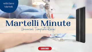 Martelli Minute Template Rack