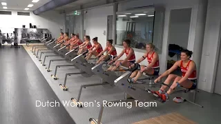 Dutch Women's Rowing Team training on RP3 sprint