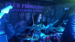 Yxxan live @ Club Probation, 10/02/2023 (drum cam)