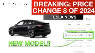 BREAKING: Price Change 8 of 2024 - Huge Model Y Changes!!